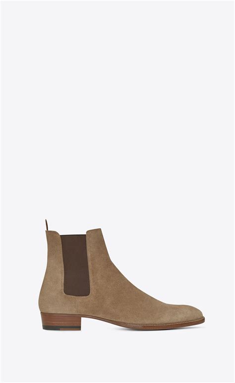 ysl chelsea boots on foot|wyatt 30 chelsea boots.